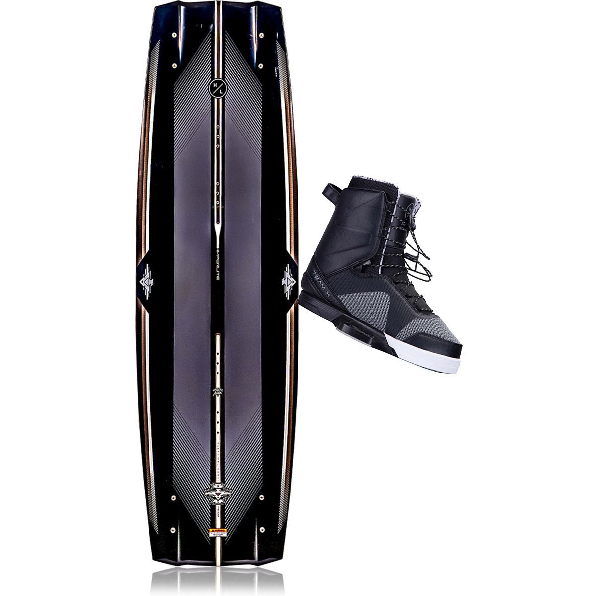 Hyperlite Rusty Pro w/Team X Wakeboard Package 2025