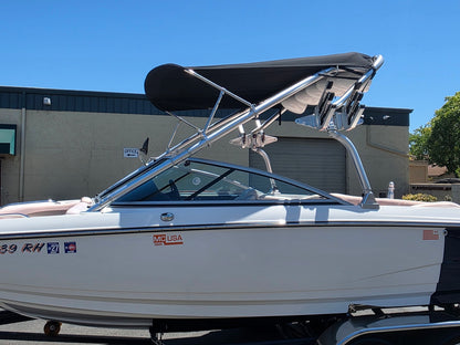 black bimini for mastercraft x2
