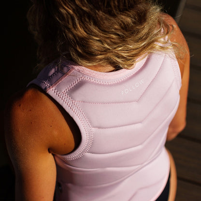 Follow Memphis Ladies Comp Wake Vest in Pink