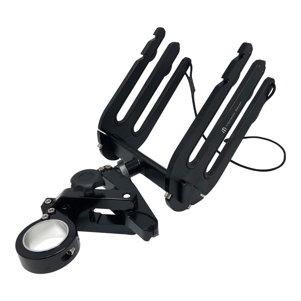 monster black swivel rack
