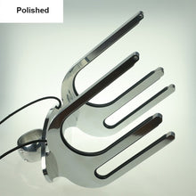 polished oval kneeboard rack