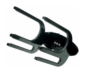 black kneeboard rack
