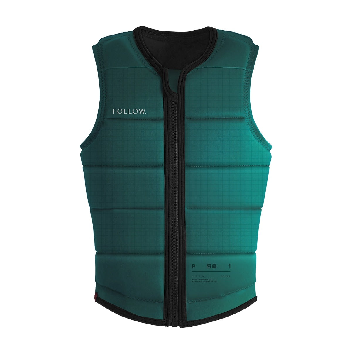 Follow P1 Traction Ladies Comp Wake Vest in Emerald