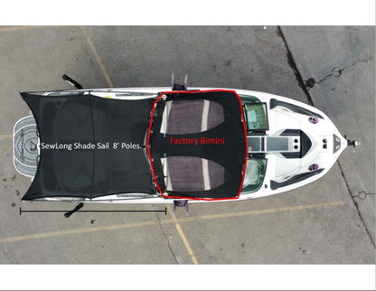 8' Centurion Maximus Shade Sail