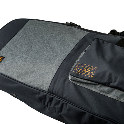 Ronix Battalion Padded Board Bag in Heather Charcoal/Orange
