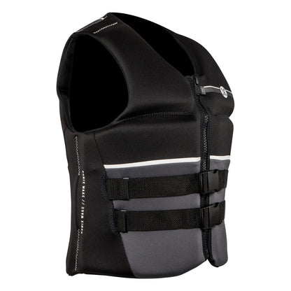 Ronix Covert CGA Life Jacket in Black / Charcoal