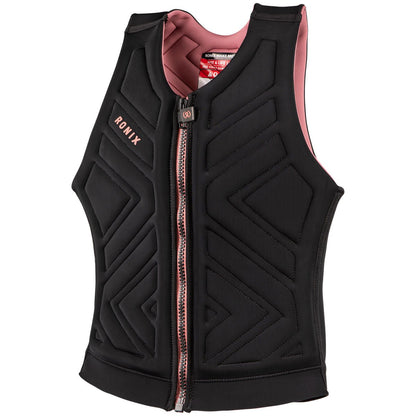 Ronix Moon Stone Women's Comp Wake Vest in Black / Rose Gold