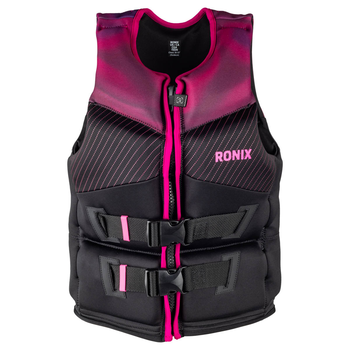 Ronix Prom Queen Capella 3.0 CGA Life Jacket in Plum / Black