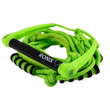 Ronix Silicone Bungee 25' Surf Rope with 11in. Handle in Volt Green