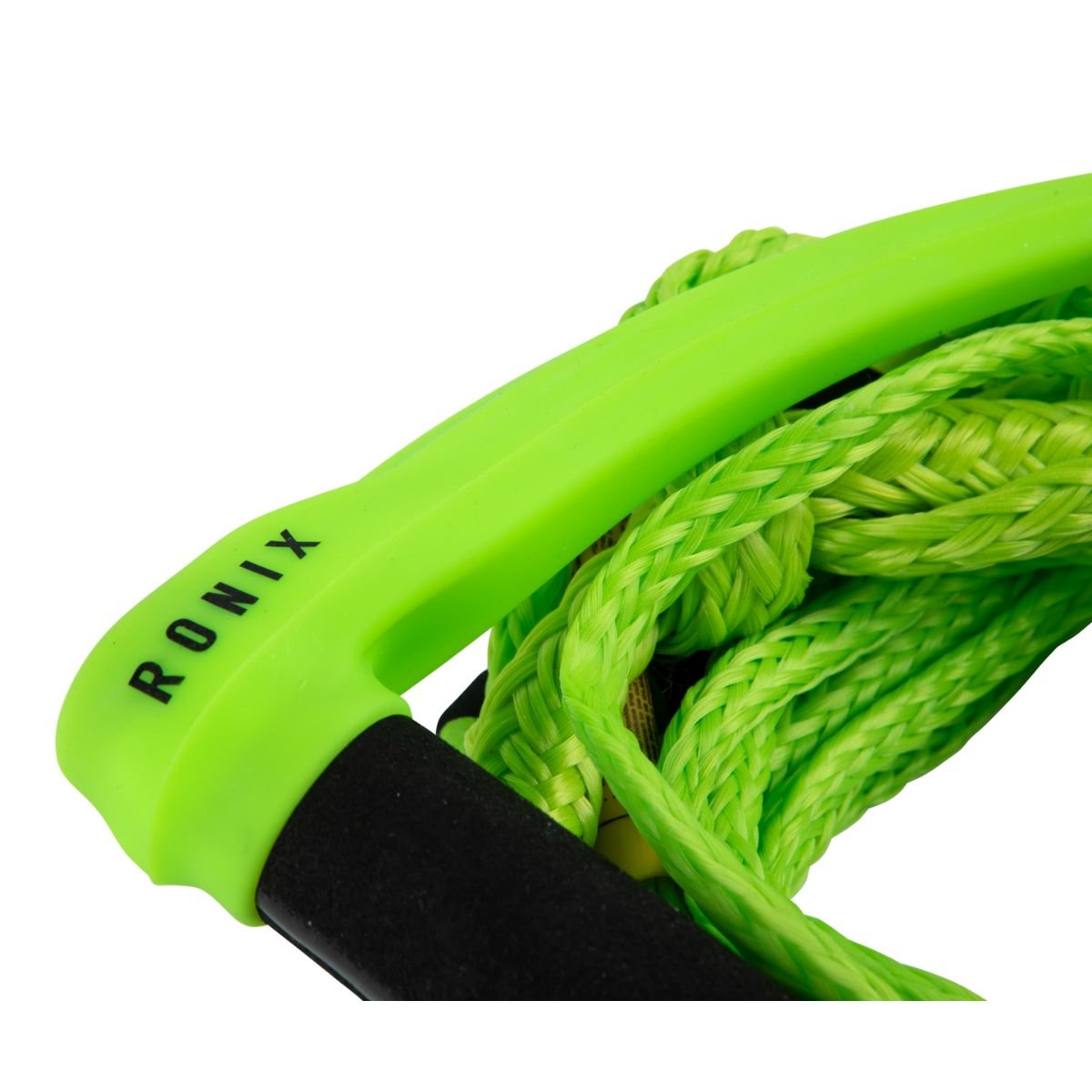 Ronix Silicone Bungee 25' Surf Rope with 11in. Handle in Volt Green