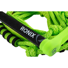 Ronix Silicone Bungee 25' Surf Rope with 11in. Handle in Volt Green