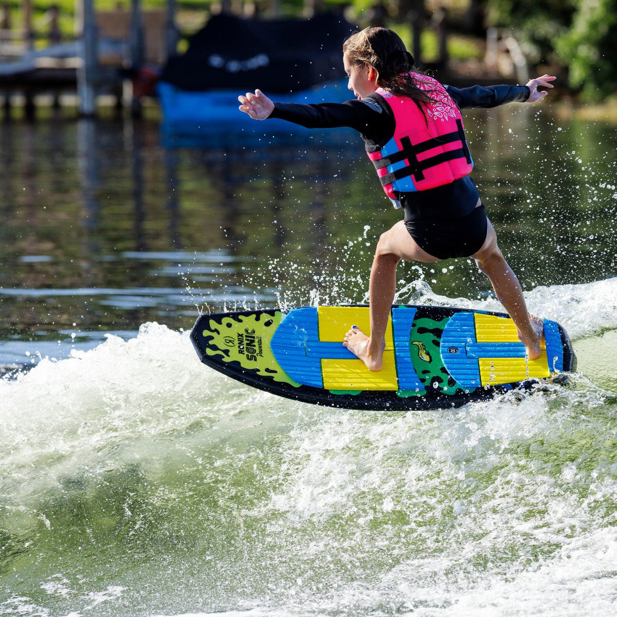 Ronix Sonic Powertail Kids Wakesurf Board 2026