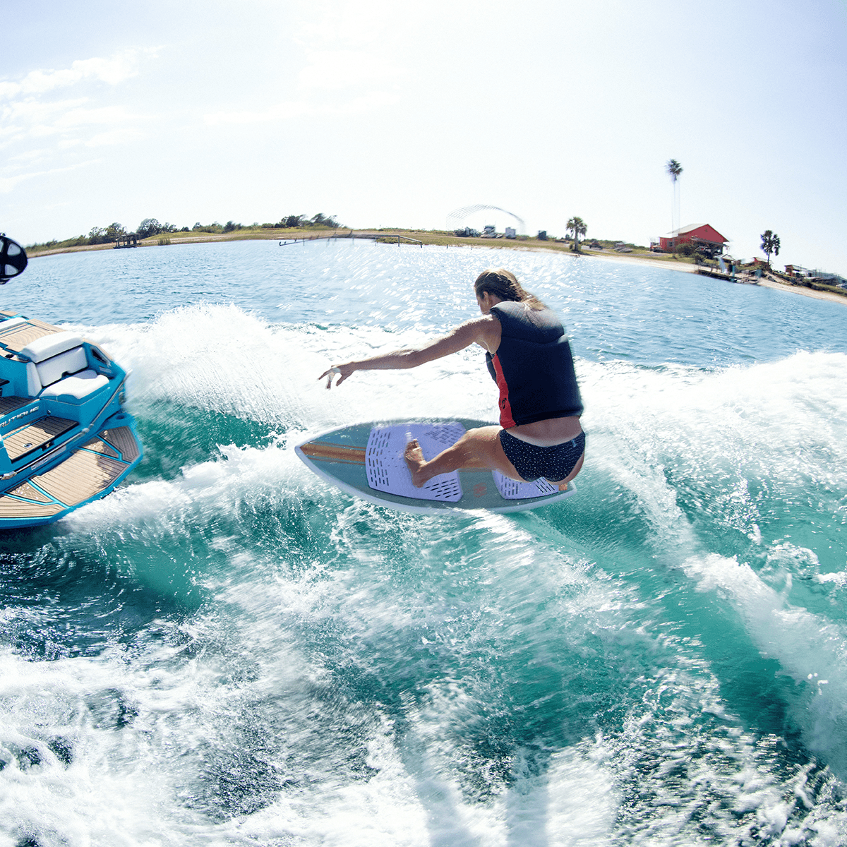 Ronix Women's Koal Classic Fish Wakesurf Board 2026
