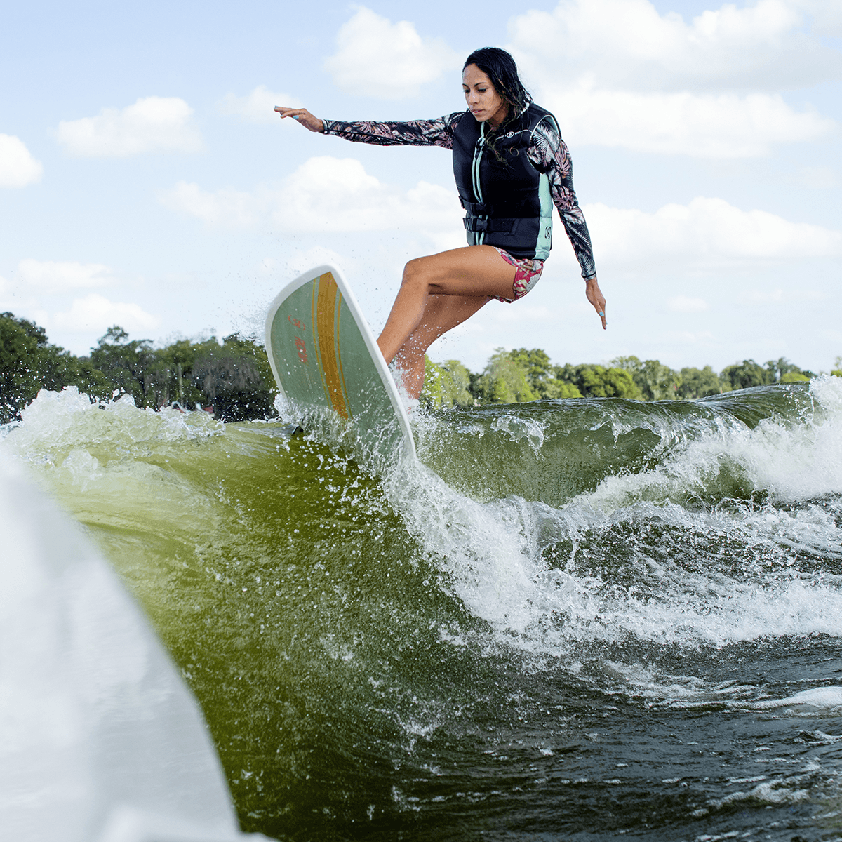Ronix Women's Koal Classic Fish Wakesurf Board 2026