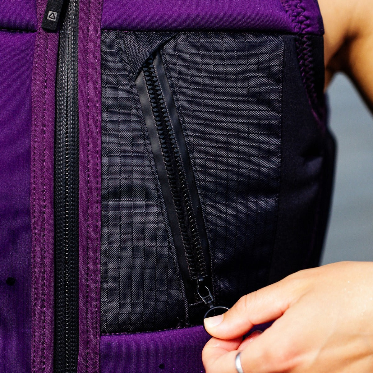 Follow Ruby Ladies Comp Wake Vest in Grape