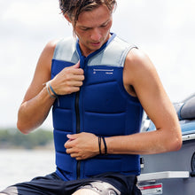 Follow Section Comp Wake Vest in Navy/Grey