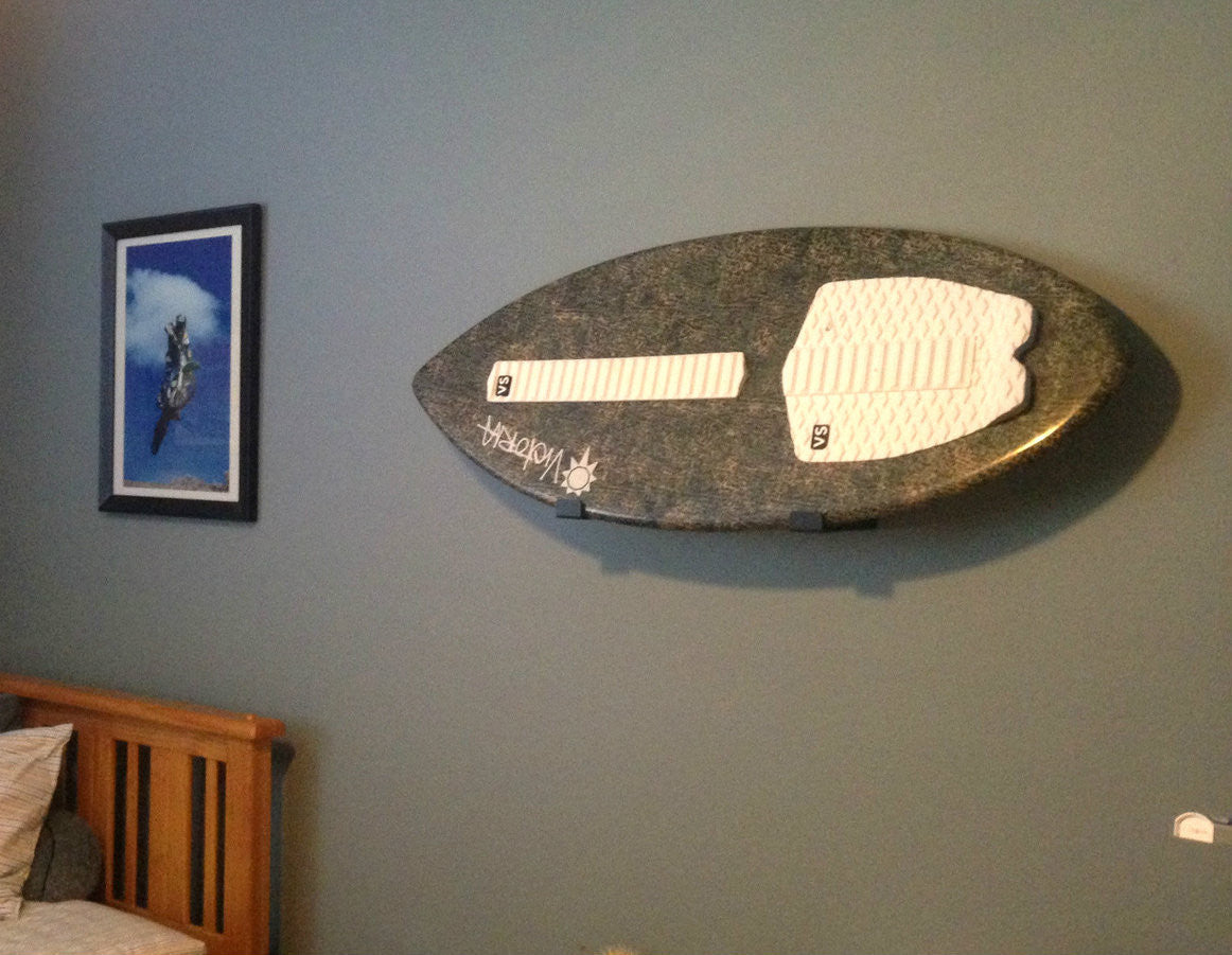 Palm Bay Minimalist Skimboard Display Rack | Holds 30 lbs