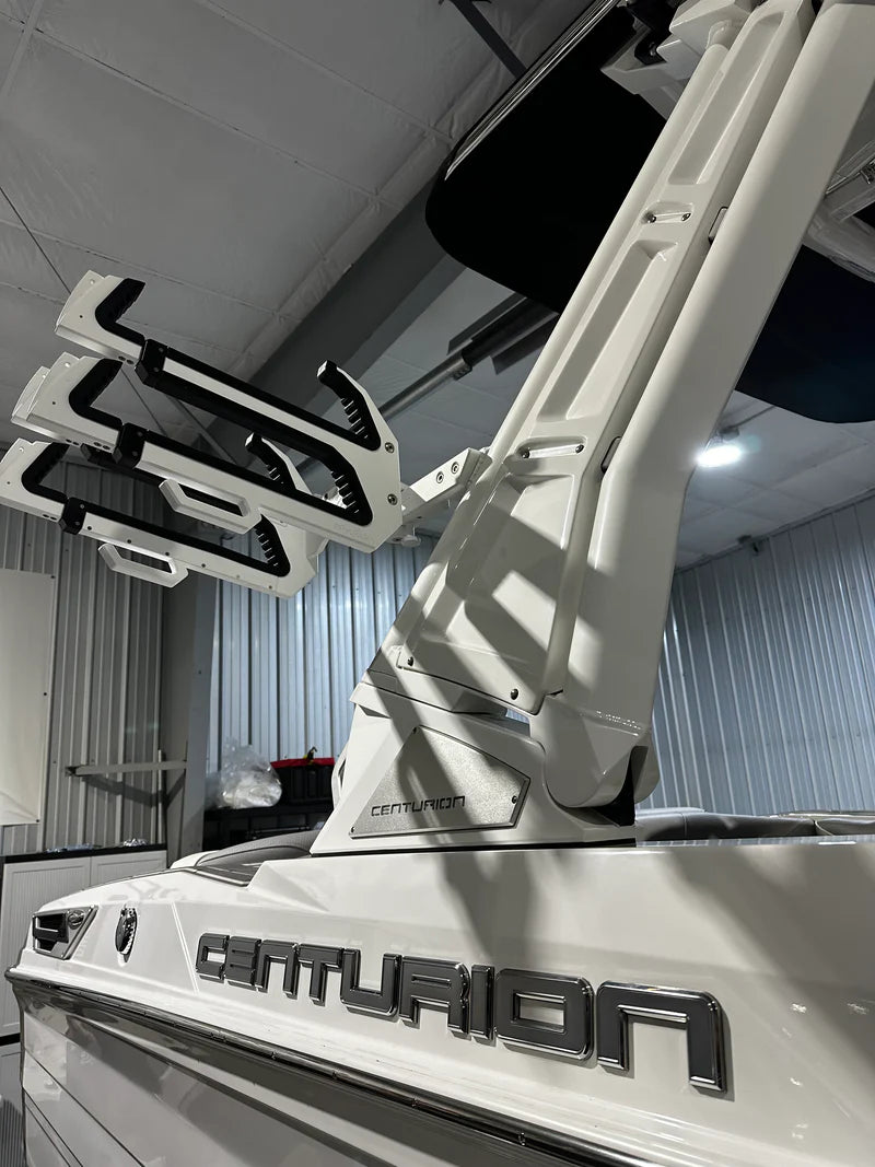 centurion clamping racks white