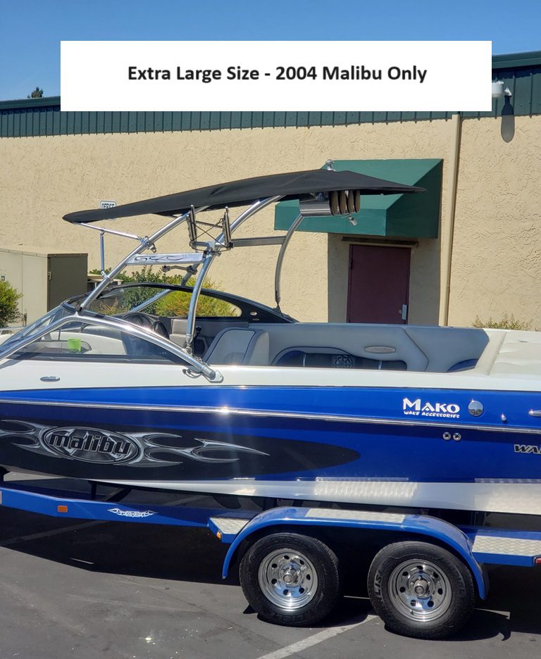 extra large malibu skylon swoop bimini