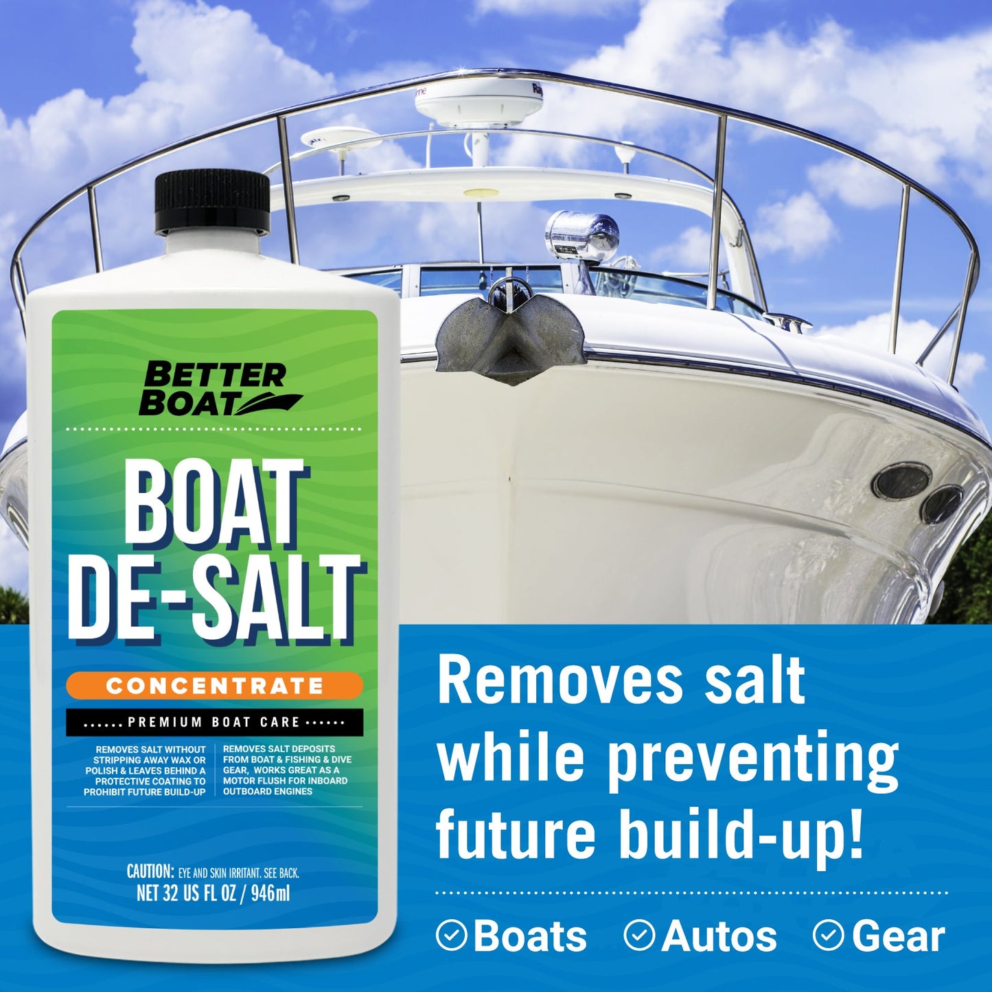 De-Salt Concentrate Salt Remover and Flusher