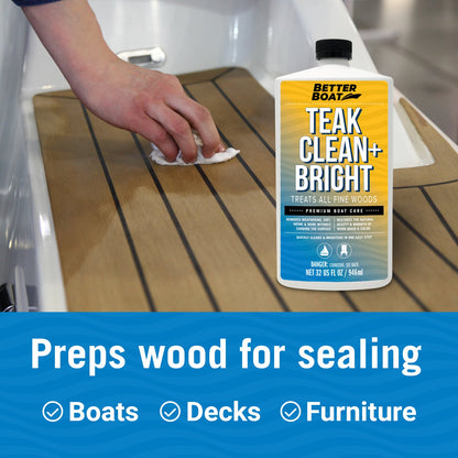 Teak Cleaner and Brightener