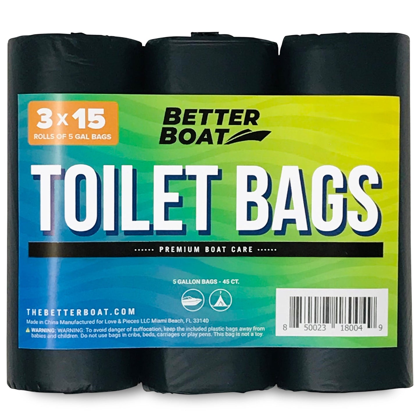 45 Portable Toilet Bags