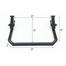 full dimensions of the Uptice universal swim platform ladder
