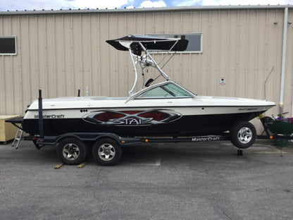 mastercraft zero flex over the tower bimini